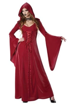 Crimson Witch Robe Plus | Witches | Womens Plus Costumes