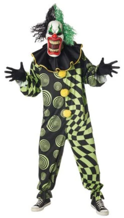 Funhouse Freak Clown Plus | Classic Halloween | Mens Costumes