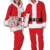 Santa Jumpsuit With Hood | Christmas | Mens Costumes