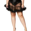 Ruffled Pettiskirt Black | Underskirts | Accessories