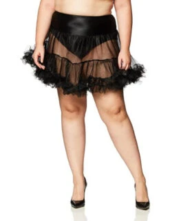 Ruffled Pettiskirt Black | Underskirts | Accessories
