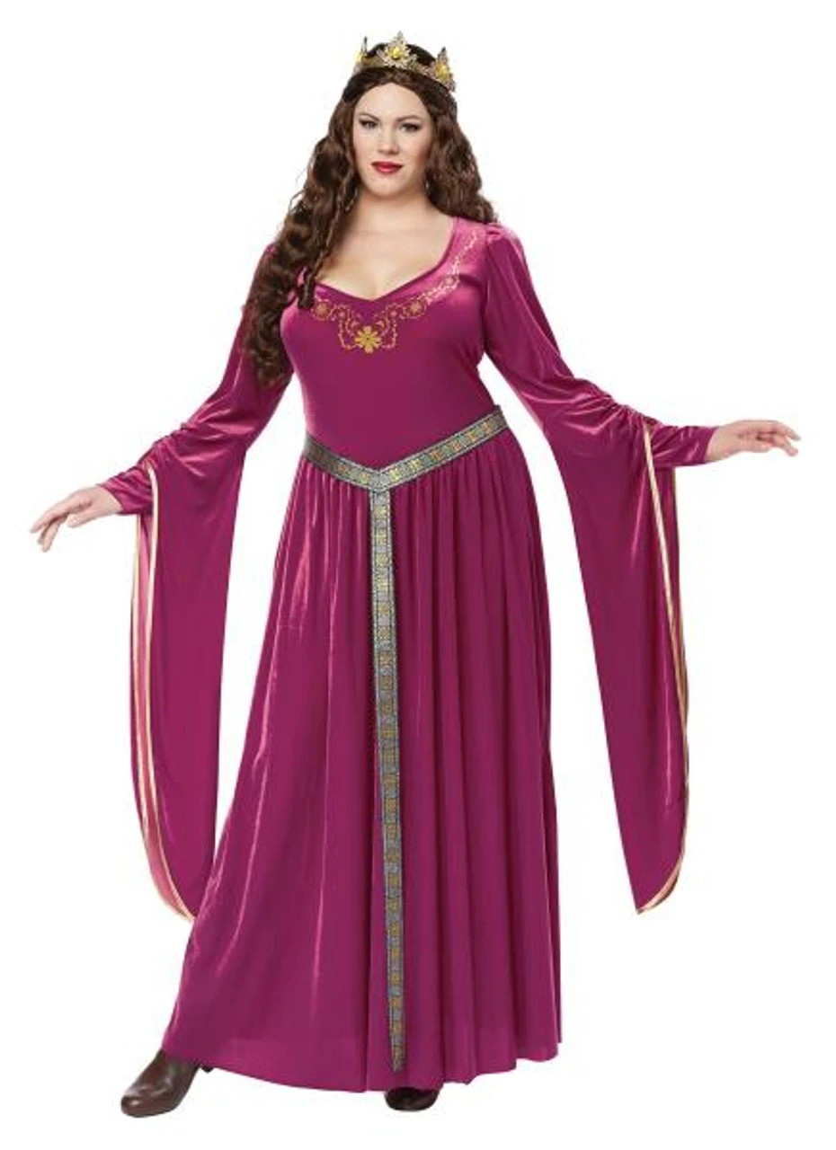 Lady Guinevere Plus | Medieval | Womens Plus Costumes 1 Lady Guinevere Plus | Medieval | Womens Plus Costumes