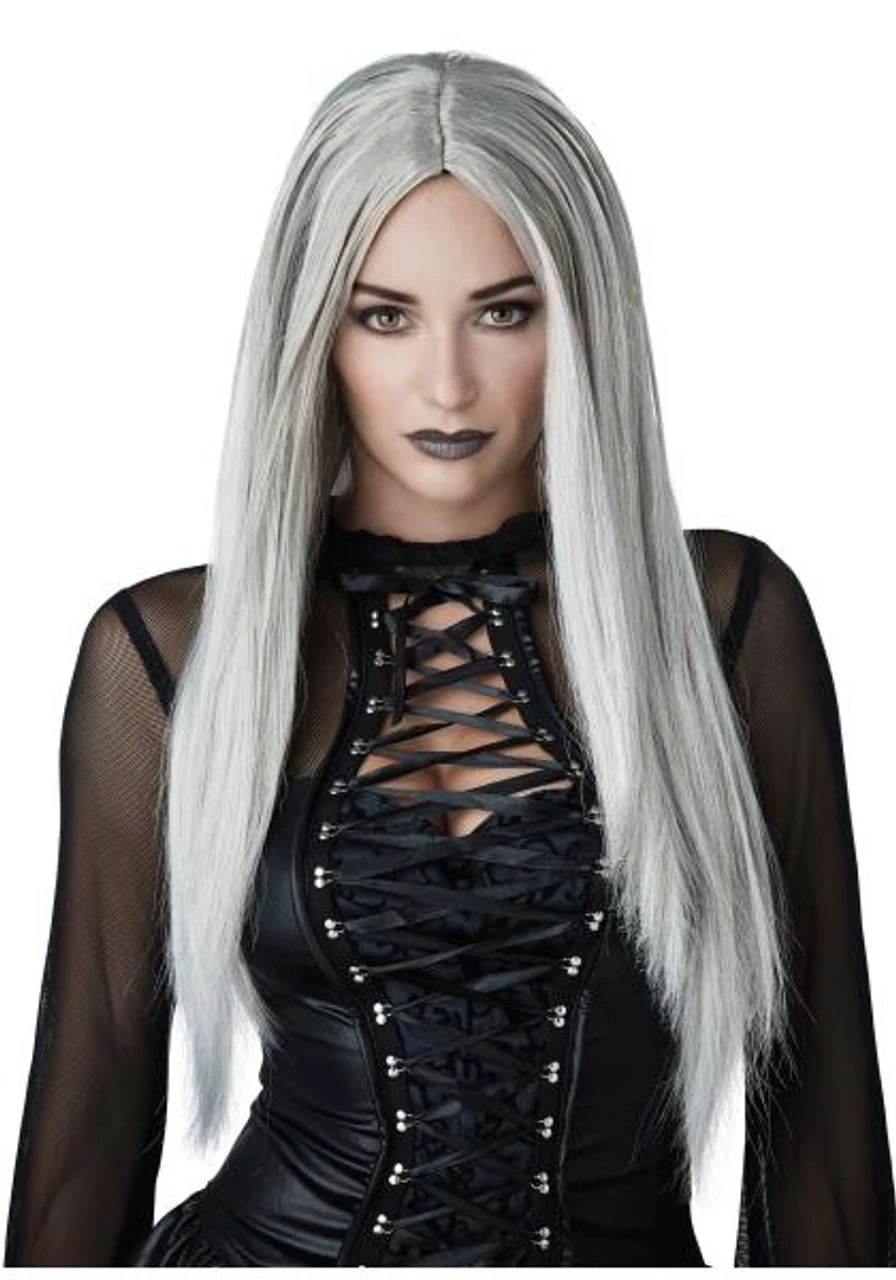 Gothic Matriarch Wig | Silver | Adams Family | Wigs 1 Gothic Matriarch Wig | Silver | Adams Family | Wigs