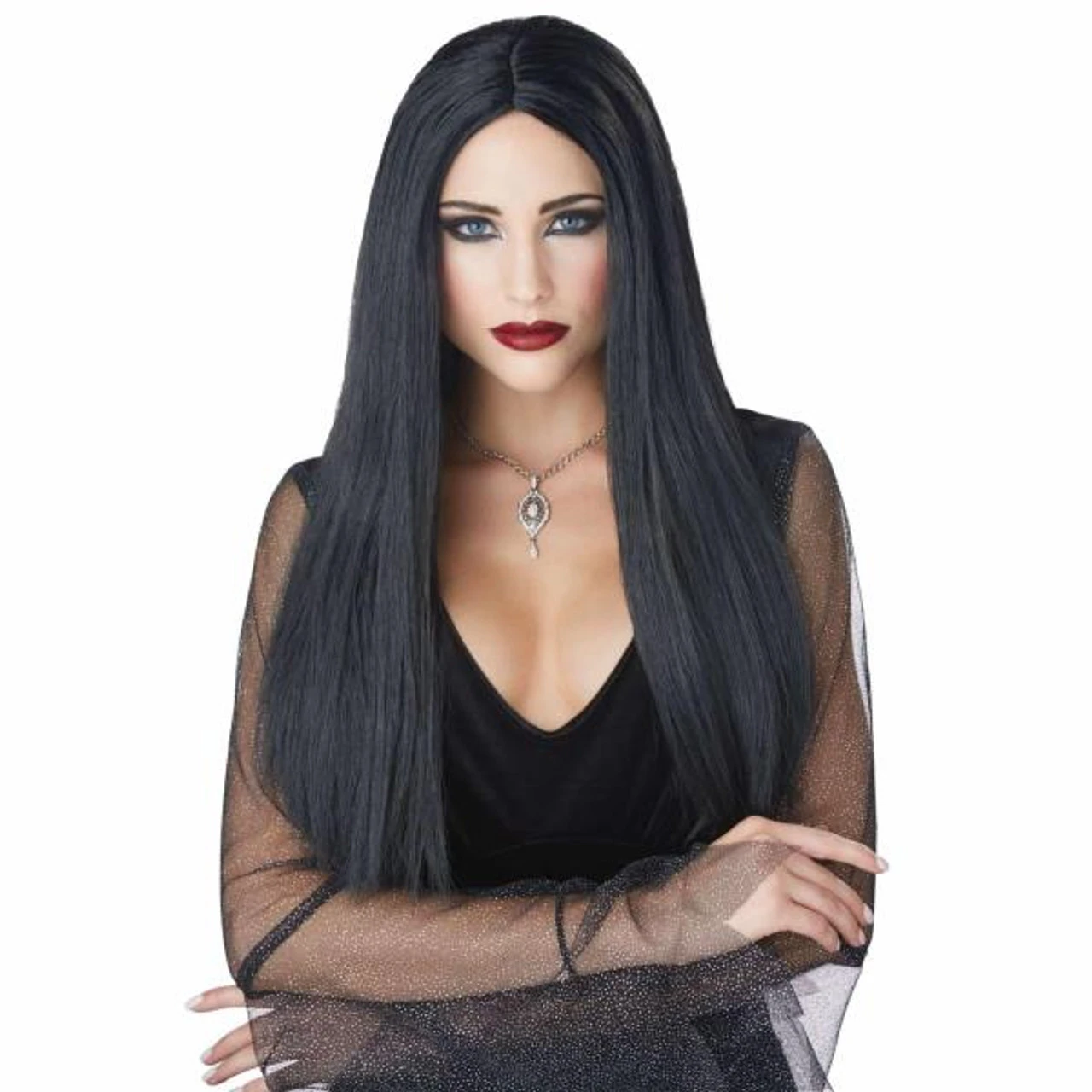 Gothic Matriarch Wig | Black | Adams Family | Wigs 1 Gothic Matriarch Wig | Black | Adams Family | Wigs