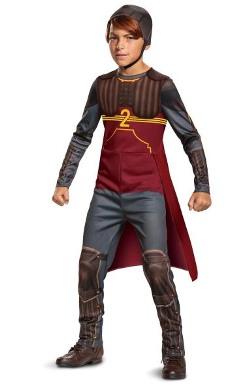 Ron Weasley Quidditch | Harry Potter | Childrens Costumes 1 Ron Weasley Quidditch | Harry Potter | Childrens Costumes