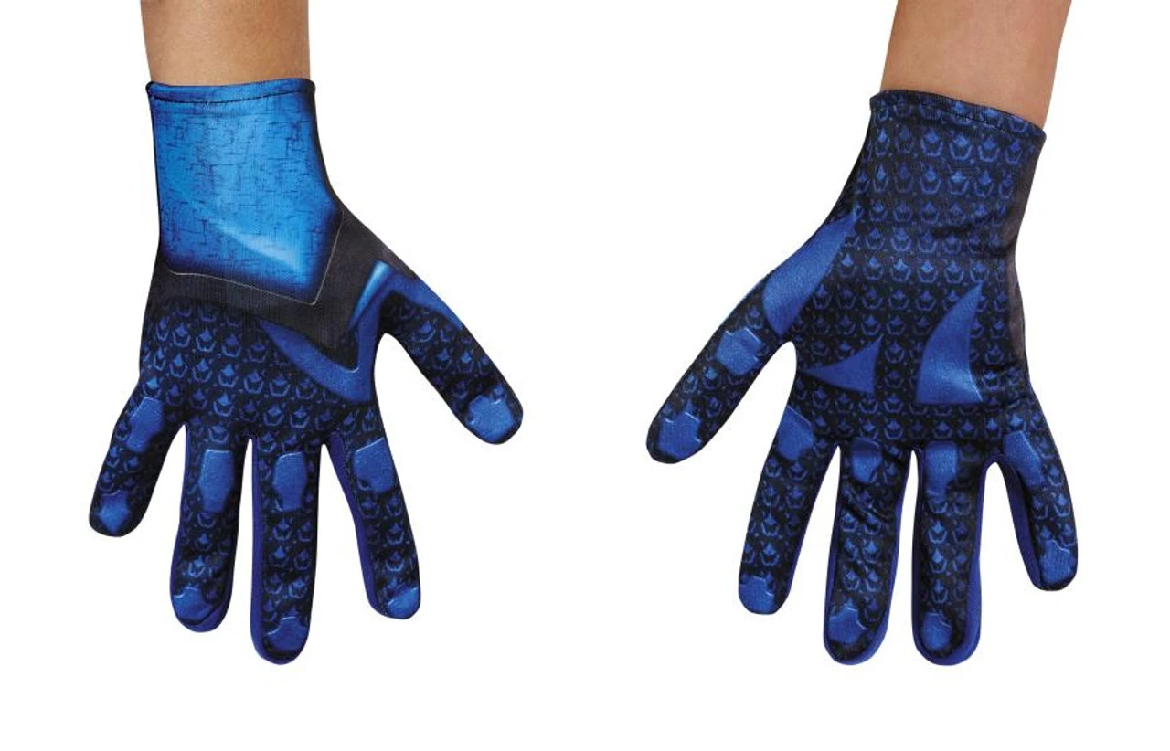 Blue Ranger Child Gloves | Power Rangers | Accessories 1 Blue Ranger Child Gloves | Power Rangers | Accessories
