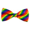 Rainbow Diagonal Stripe Bow Tie | Pride | Accessories