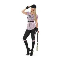 All Stars Babe Baseball Uniform Costume | Pro Sports | Womens Costumes