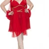 Goddess In Red Plus Size Costume | Old World | Womens Costumes