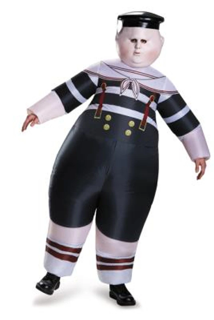 Tweedle Dee And Dum Inflatable Costume | Alice In Wonderland | Mens Costumes 1 Tweedle Dee And Dum Inflatable Costume | Alice In Wonderland | Mens Costumes