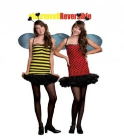 Reversible Ladybug And Bumble Bee Tutu Costume | Animals | Childrens Costumes