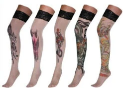 Tattoo Stockings | Cosplay Supplies | Legwear And Tights