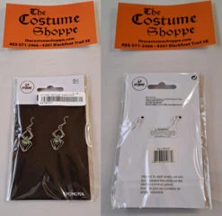 Silver Spider Earrings | Halloween | Accessories