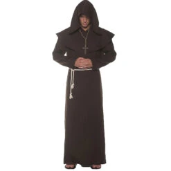 Brown Monastic Monk Costume | Medieval | Mens Costumes
