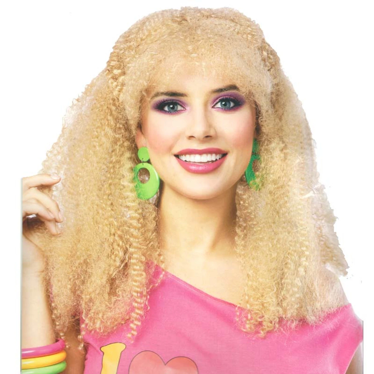 80s Crimped Blonde Wig | 1980s | Wigs And Hair Pieces 1 80s Crimped Blonde Wig | 1980s | Wigs And Hair Pieces