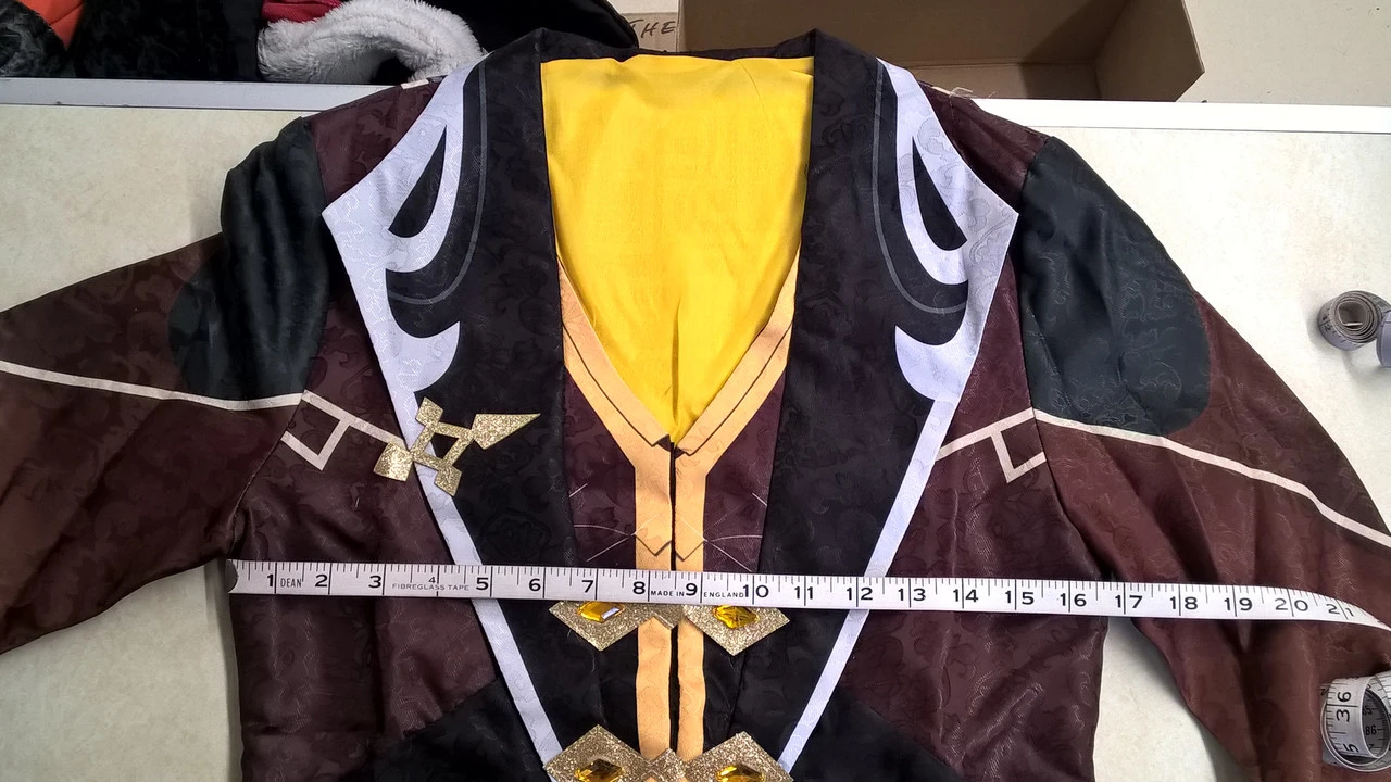 Genshin Impact Zhongli Style 1 Sample Costume | Genshin Impact | Mens Costumes 2 Genshin Impact Zhongli Style 1 Sample Costume | Genshin Impact | Mens Costumes - Image 2