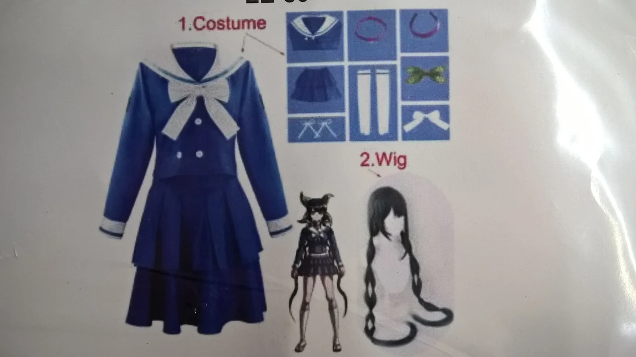 Chabashira Tenko Danganronpa Sample Costume | Danganronpa | Womens Costumes 1 Chabashira Tenko Danganronpa Sample Costume | Danganronpa | Womens Costumes