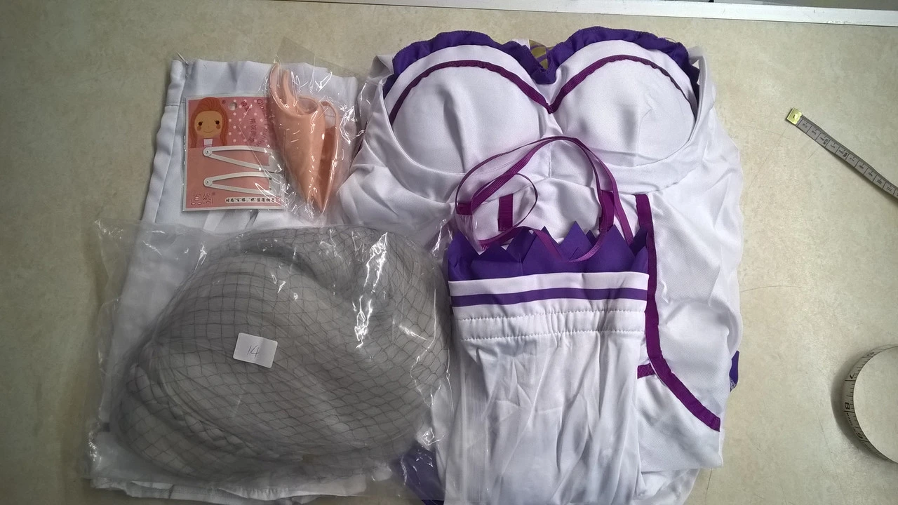 Emilia Re Zero Sample Costume | Re Zero | Womens Costumes 2 Emilia Re Zero Sample Costume | Re Zero | Womens Costumes - Image 2