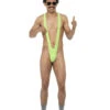 Borat Lime Green Mankini Costume | Borat | Mens Costumes