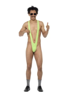 Borat Lime Green Mankini Costume | Borat | Mens Costumes