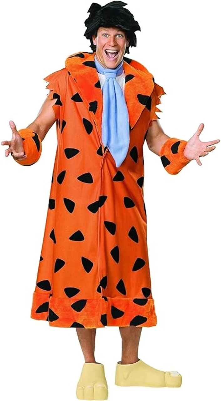 AS-IS | Fred Flintstone Costume | Extra Large | The Flintstones 1 AS-IS | Fred Flintstone Costume | Extra Large | The Flintstones