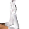 Extra Long Satin Gloves White | Costume Accessories | Accessories
