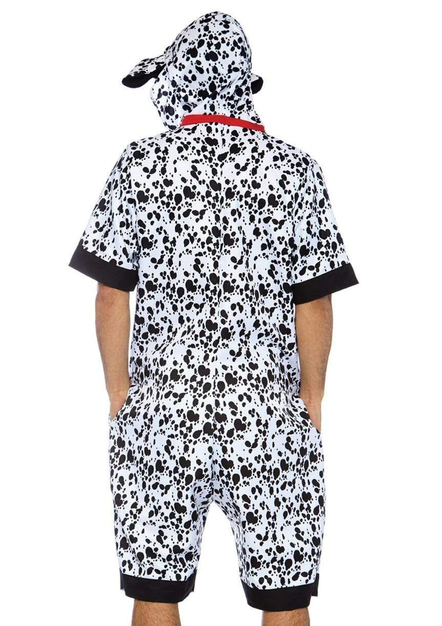 Dalmatian Dog Hooded Jumpsuit | Animals | Mens Costumes 2 Dalmatian Dog Hooded Jumpsuit | Animals | Mens Costumes - Image 2