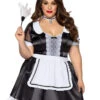 Classic French Maid Plus Size Costume | Sexy Maid | Womens Costumes
