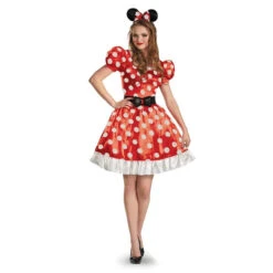 AS-IS | Classic Minnie Mouse Costume | Adult Size Standard (To Size 14)