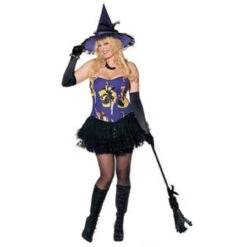 Sexy Pin Up Witch Costume | Halloween | Womens Costumes