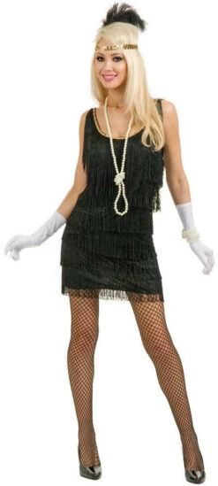 20s Black Fashion Flapper Costume | 1920s | Womens Costumes