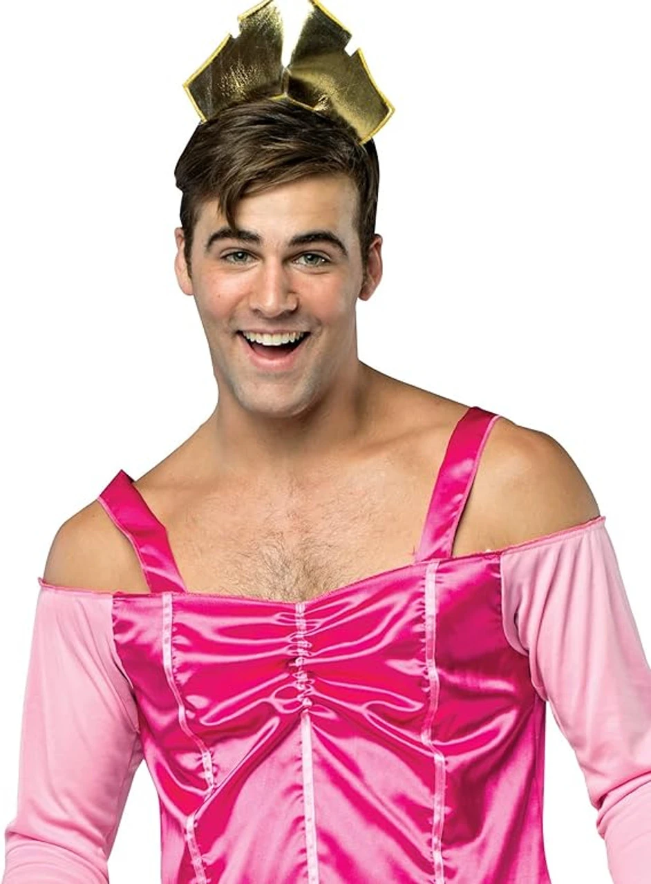 My Hairy Princess Sleeping Boozy Costume | Novelty | Mens Costumes 2 My Hairy Princess Sleeping Boozy Costume | Novelty | Mens Costumes - Image 2