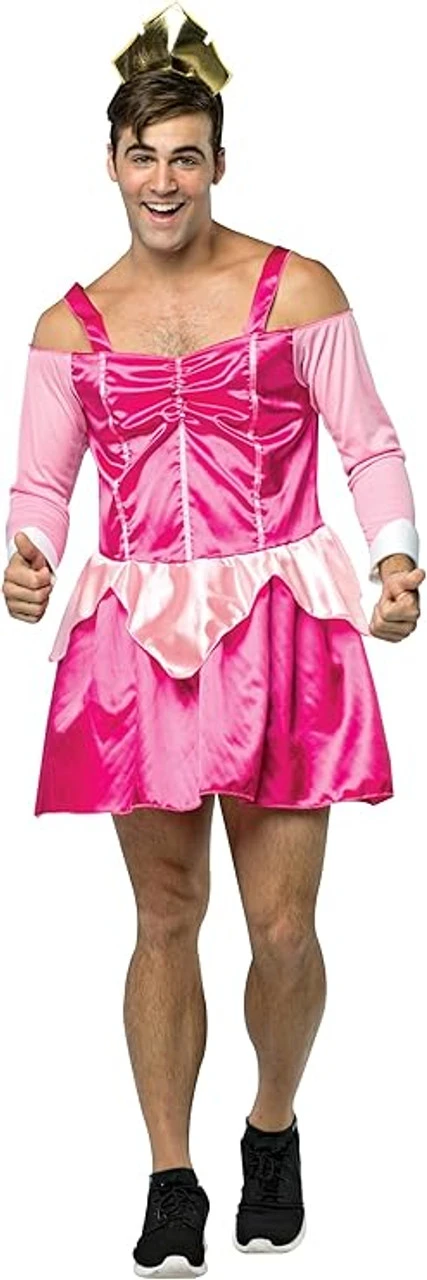 My Hairy Princess Sleeping Boozy Costume | Novelty | Mens Costumes 1 My Hairy Princess Sleeping Boozy Costume | Novelty | Mens Costumes